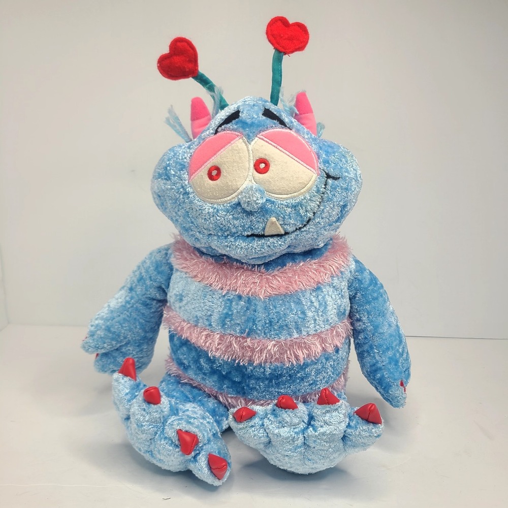 Commonwealth LOVE MONSTERS I'M BLUE‎ WITHOUT YOU Plush Toy Stuffed Animal